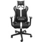 Fury Avenger XL Gamer Stol Sort Hvid Fury Avenger XL Gamer Stol Sort Hvid